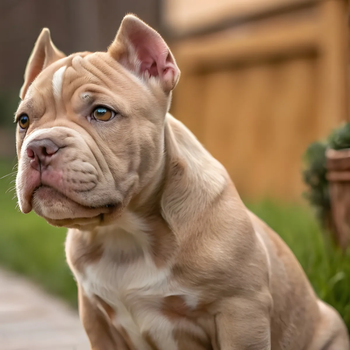 Pup head closeup